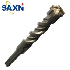 SDS Plus Double Flute Drill Bits with 4 Cutters