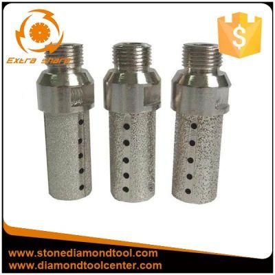 Diamond Brazed Finger Bits for Granite Stone