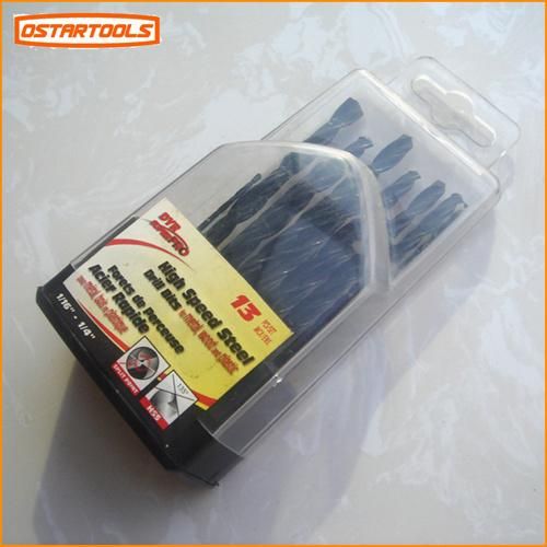 High Quality HSS Twist Drill Bits with Various Surfaces and Materials