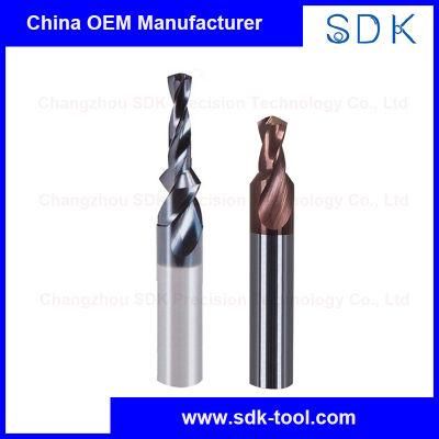 Tungsten Carbide Step Twist Drill Bit for Hardened Steel