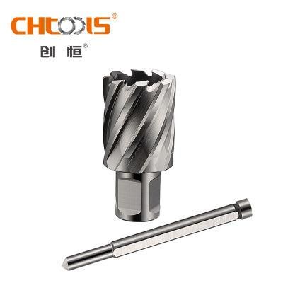 Tct Annular Hole Cutter with Weldon Shank for Metal Cutting
