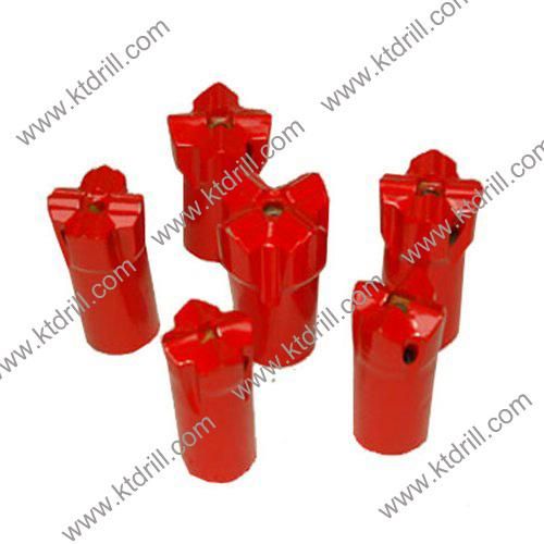 Rock Drilling Tools Tungsten Carbide Thread Cross Bit 76mm T38