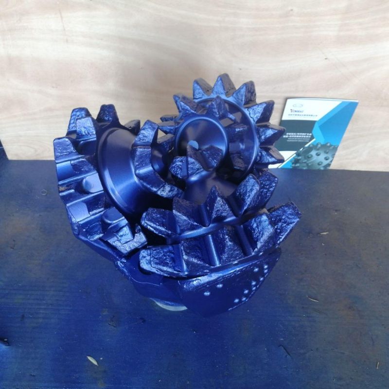 API Milled/Steel Tooth Tri-Cone Drill Bit 17 1/2 Inch IADC215