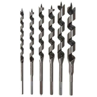 High Carbon Steel Wood Auger Bits Drills for Drilling Deep Holes in Wood
