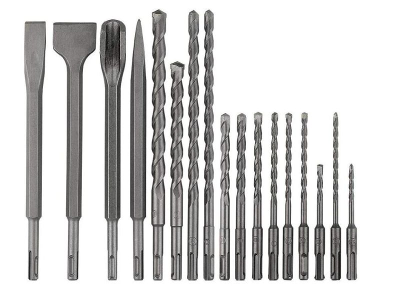 Electric Hammer Drill Set 12 PCS with Excellent Quality
