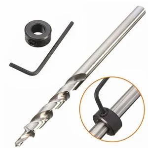 HSS Drill Bits Power Tools Wood Drilling with Stop Collar Cutting Tool Drill
