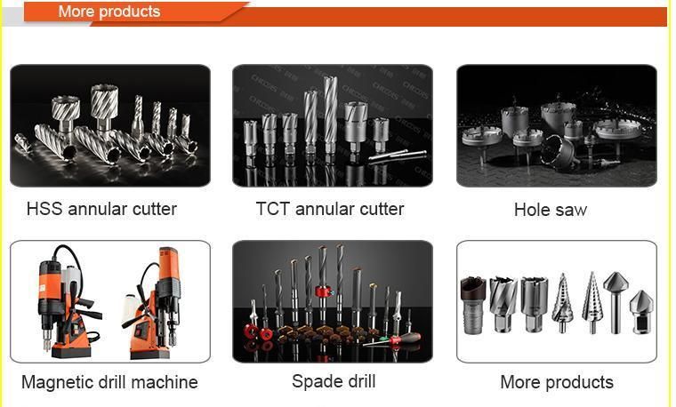 Popular Hot Sale Chtools HSS Annular Cutter with Weldon Shank