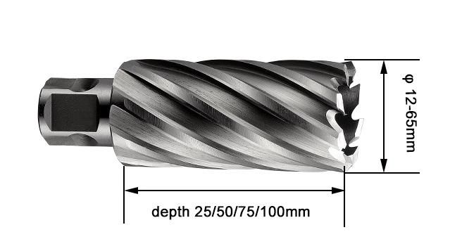 Chtools High Speed Steel Core Drill with Universal Shank
