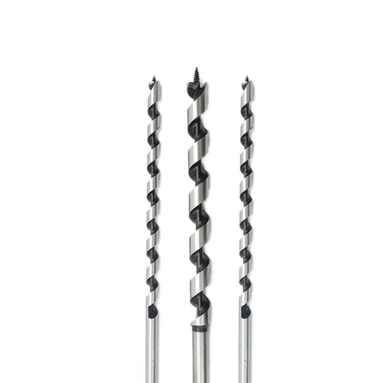 Auger Drill Bits with Single Flute Woodworking Drilling Tools