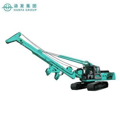 Hf856A Fully Hydraulic Rig Crawler Rotary Drilling Rig for Piling