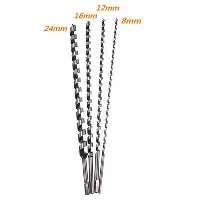 4PCS Auger Bits Set 600mm Long for Wood Working