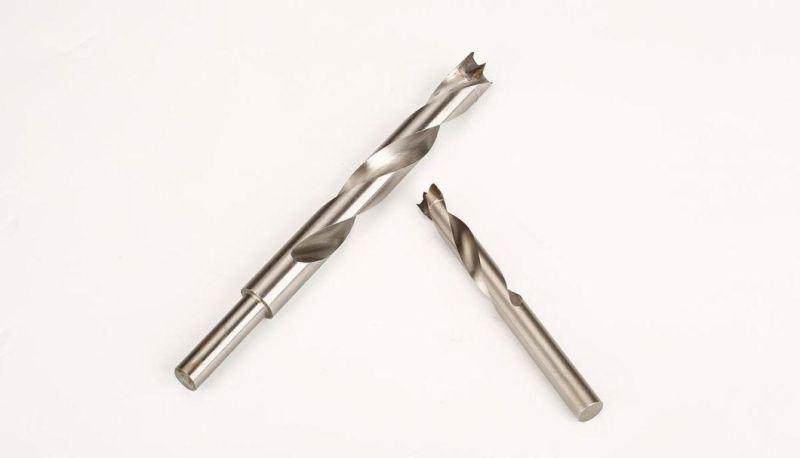 Brad Pointc Double Flute Wood Drill Bits