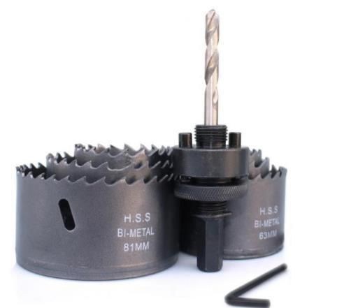 M3 Bi-Metal Hole Saw for Woodworking and Wall Metal