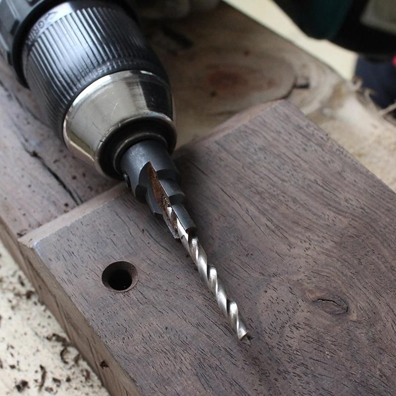 Carbon Steel Twist Installation Drill Bit with High Carbon Steel Countersink