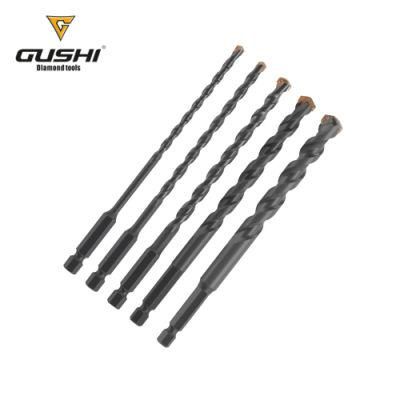 Straight Head 2 Cutters Concrete Drilling SDS Plus Drill Bit