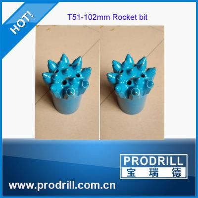 T51-89-12button Rocket Bit, 12mm*12