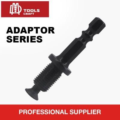 Double &quot; R&quot; 1/4&quot; Hex Shank to 3/8&quot; -24unf &amp; 1/2&quot; -20 Unf Keyless Drill Chuck Adapter Adaptor Converter