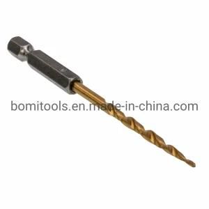 Power Tools Customized HSS Factory Taper Drill Bit with Countersink Hex Shank Drill Bits