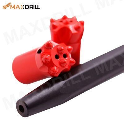 Maxdrill Hot Sales 11 Degree 34mm Tapered Button Bit