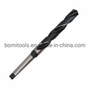 Power Tools HSS Drill Bits Customized Factory with DIN345 Morse Taper Shank Drill Bit