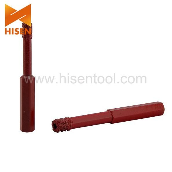 Vacuum Brazed Diamond Core Drill for Granite, Ceramic Tiles