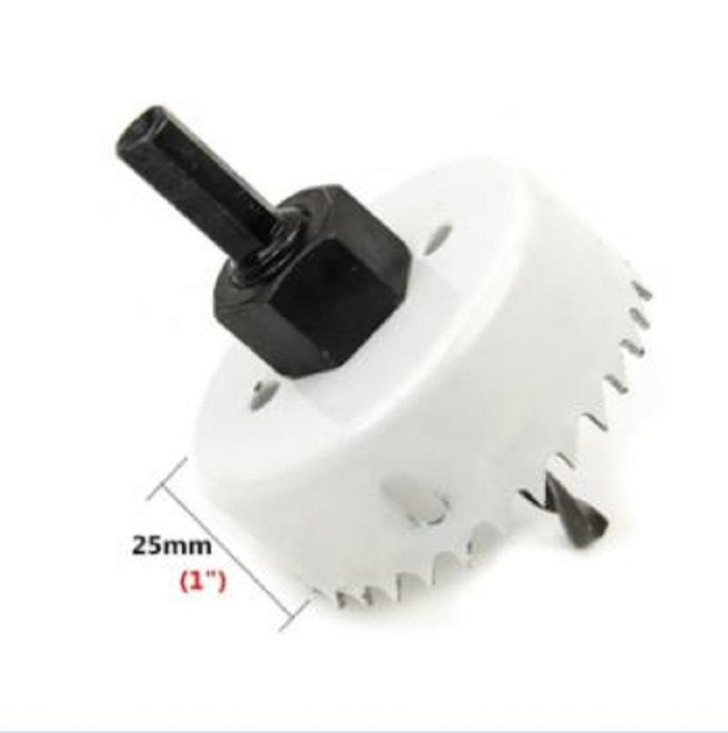 White Spray Paint Carton Steel Hole Saw for Cutting Wood