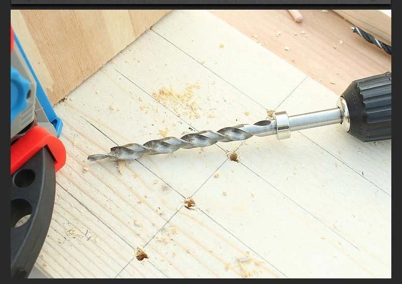 Inclined Hole Special Step Drill Bit Woodworking Hole Opener Twist Drill Bit Locator Step Drill Bit Woodworking Tool