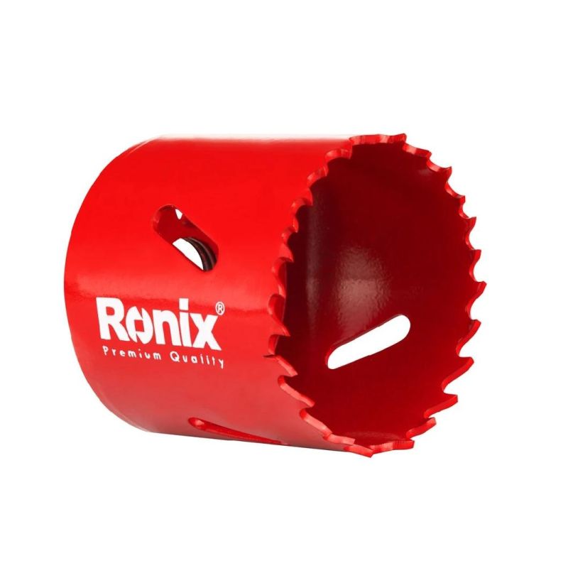 Ronix Rh-5200 Professional Customized Diamond Carbide Metal Cutter Tct Tile Drill Bit Kit 12 PCS Hole Saw Set for Drill Machine