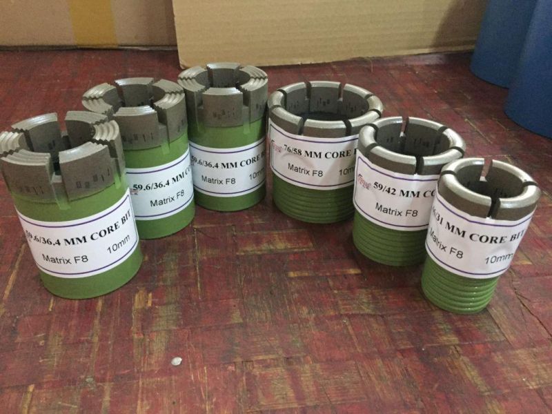 Russia Standard Diamond Core Bits for Surface and Underground Drilling