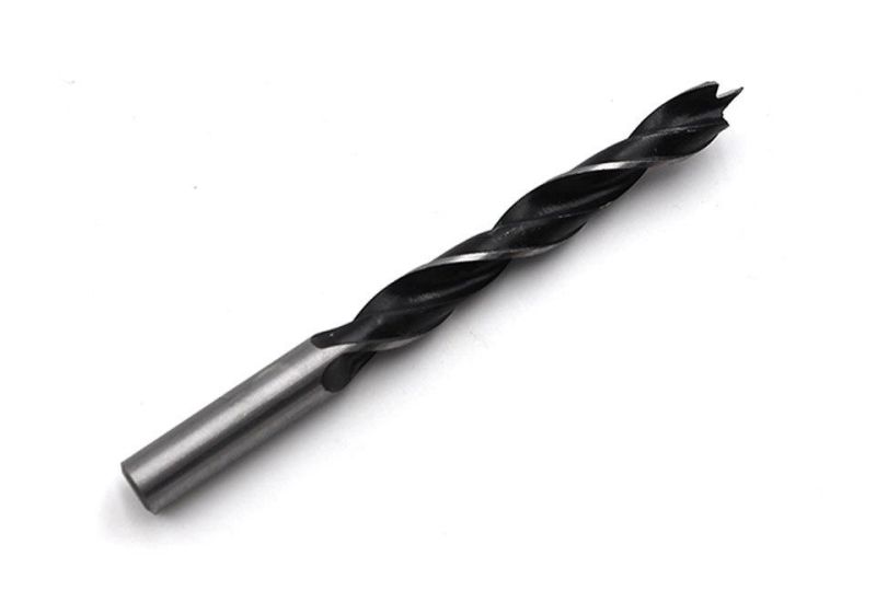 Z-Lion 7PCS High-Carbon Steel Quick Woodworking Three Point Rotary Twist Drill Bit Set for Cork/Rubber