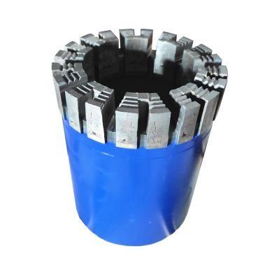 Aq Bq Nq Hq Hq Pq Turbo Profile Core Diamond Drill Bit for Geological Core Drilling