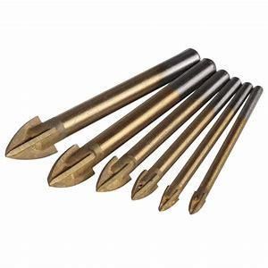 Glass Drill Bits Brown Finish (GD-004)
