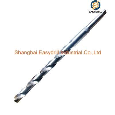 White Finish DIN345 Extra Long HSS Drills HSS Drill Taper Shank Twist Drill Bit for Metal Drilling (SED-HTSW)
