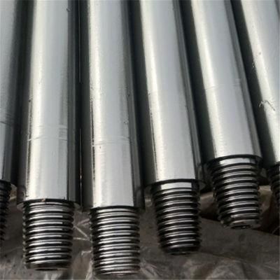 High Quality Water Well Drilling Rod Drill Pipe with Thread Connector