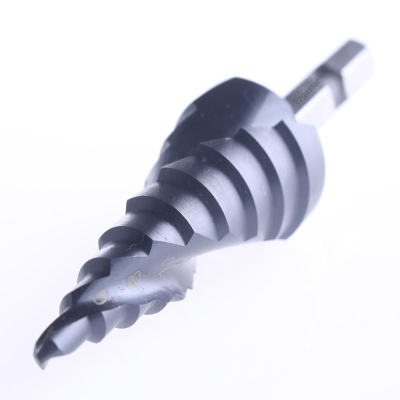 Step Drill Bit Set, HSS Cone Drill Bit with 1/4" Hex Shank Drive Quick Change