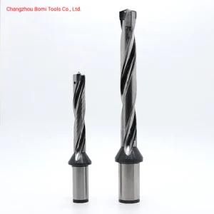 U Drill Indexable HSS 2D/3D/4D/5D Carbide Milling Power Tools Drill with Wcmt Wcmx Spmg Inserts