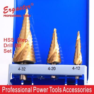Step Cone Drill Bit for Metal Cutting