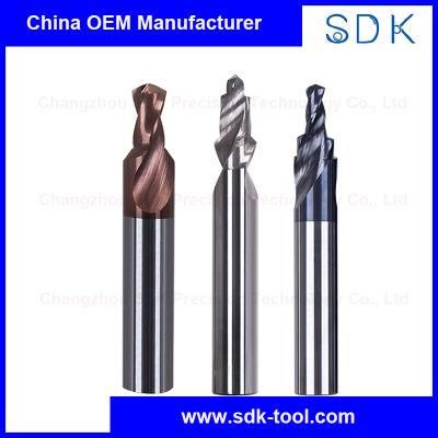 Customized Tungsten Solid Carbides Step Drill Bits for Hardened Steel