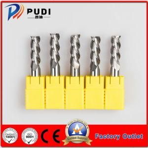2/3 Flutes Uncoated Tungsten Carbide Square Nose End Mill for Aluminium