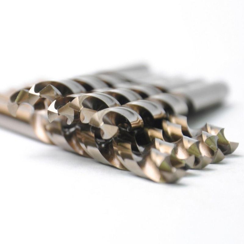 Drill Bit Set HSS Titanium Jobber Length Twist Metal Drill Bits Tool