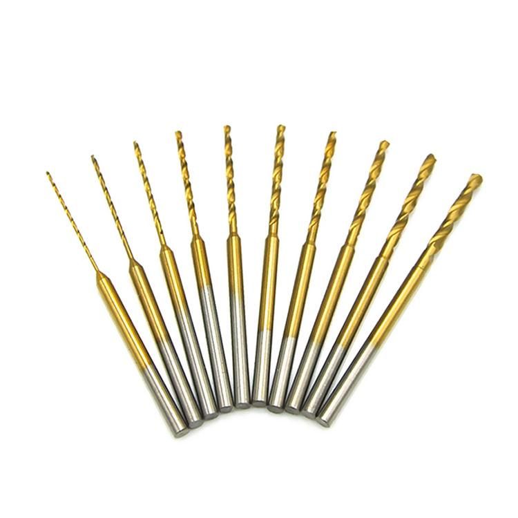 0.1 to 3.0mm Micro Mini Size Precision Twist Drill Bits for PCB Jewels