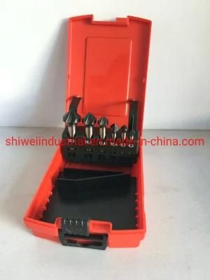 6PC Countersink Set TiAln DIN335c