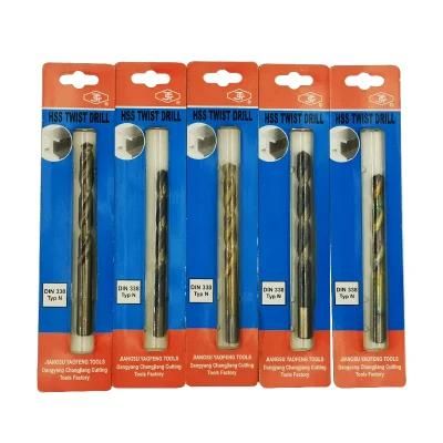Skin Card HSS Twist Drill Bit for Metal Drilling