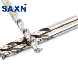 DIN 338 Hssco M35 Parallel Shank Twist Drill Bits