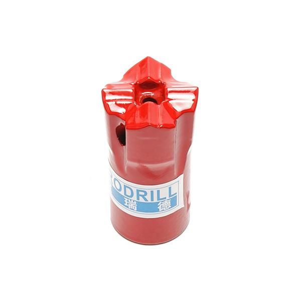 T38 Thread Cross Drill Tugsten Carbide Bits for Hard Rocks