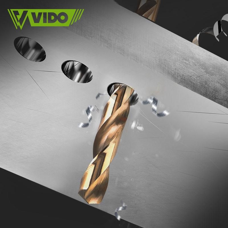 Vido Tools 4341 M35 1-13mm HSS Twist Cobalt Drill Bit for Metal Wood