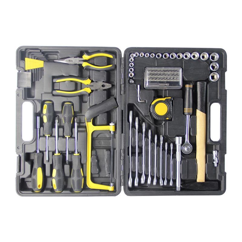 84 PC Tool Kit with 3.6V Cordless Screwdriver for Men Women Home and Household Repair, Complete Home Tool Kit for DIY, College Students, with Solid Toolbox