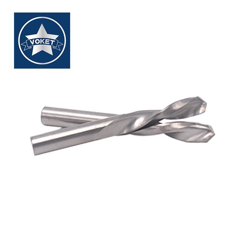 CNC Machine Tungsten Carbide Steel Point Twist Straight Shank Monolithic Left Drill Bit 2.1 2.2 2.3 2.4 2.5 2.6 2.7 2.8 2.9 3.0