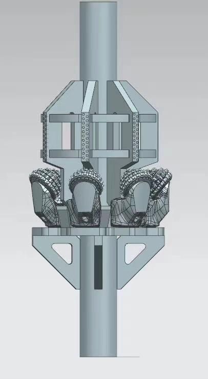 24 Inch HDD Roller Cutters /Hole Opener/Rock Reamer/TCI Tricone Rotary Bit Water Well Drilling