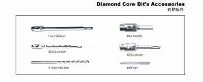 Hex Adaptor, Diamond Core Bit&prime;s Accessories